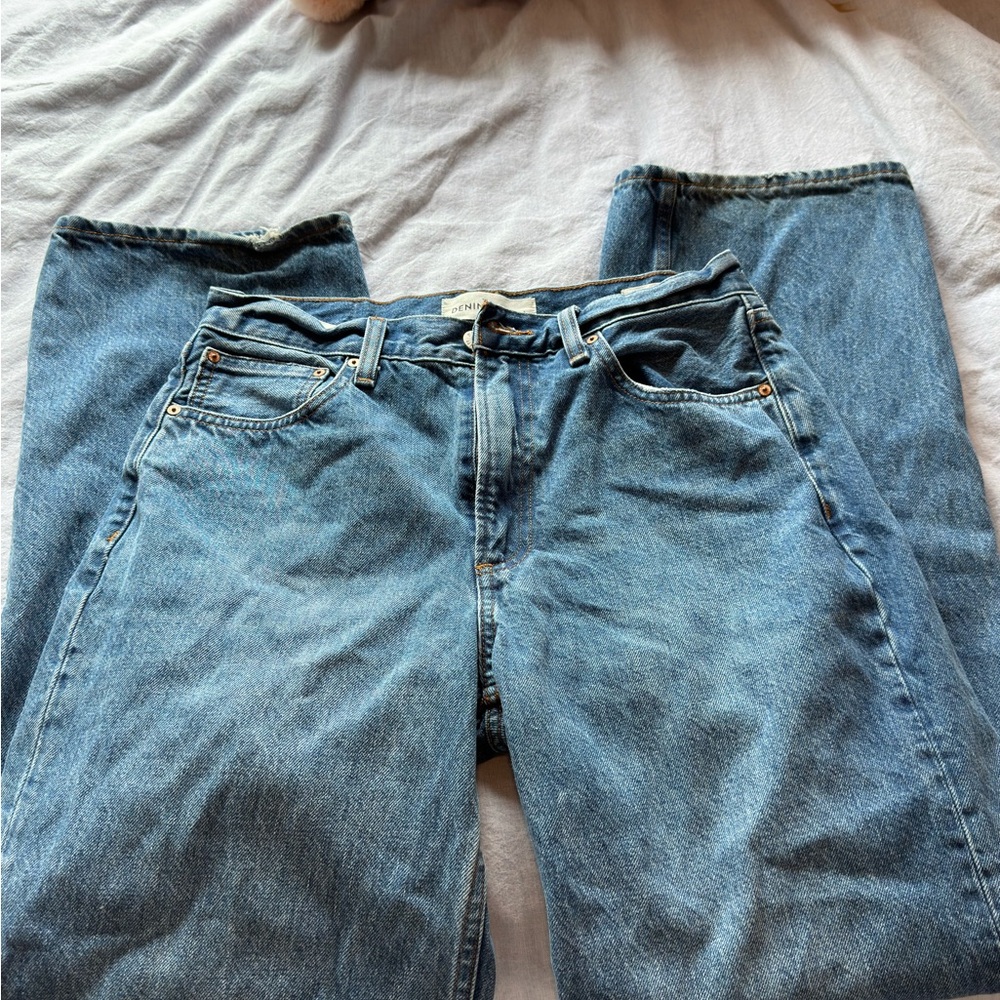 Aritzia Denim Forum The '90s Iggy Lo-rise Baggy Jean in 5 Yrs Kiss N Tell Bl - Picture 2 of 3